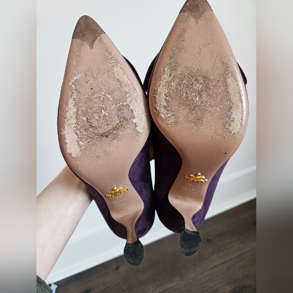 Prada Bougainvillea Suede Shoes - SIZE 38 - Picture 9 of 13